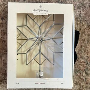 Hearth & Hand Metallic Star Tree Topper